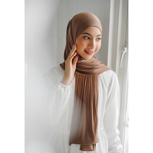 Thegirlrelig- Pashmina Jersey Instant Pashmina Kaos Pashmina Jersey Flowy Premium Hijab Shawl Pasmin