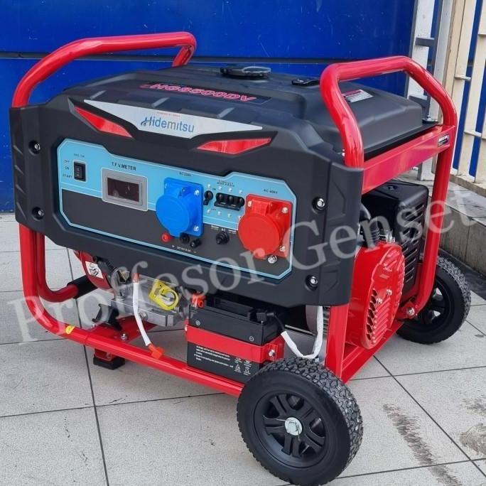 Promo Genset HONDA Hidemitsu 8 kva 5000 watt 3 phase HG8500DV 6500 watt COD