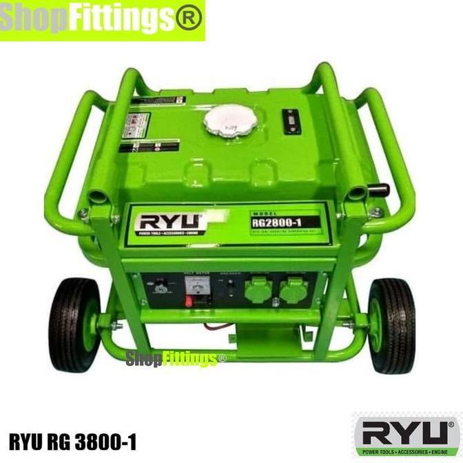 Promo Genset 2500 watt 2.5KW GEN Set Bensin Generator Listrik RYU or LAKONI COD