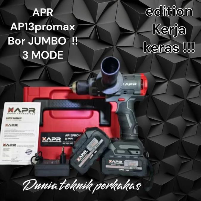 Promo BOR APR AP13 PROMAX BOR JUMBO APR AP13PROMAX CORDLESS  BRUSHLESS Diskon