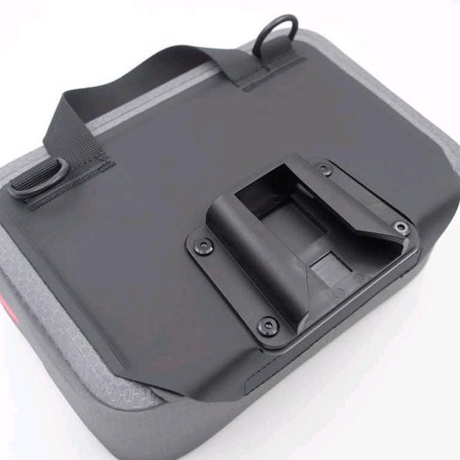 MOVER Tas Depan Brompton Anti Air 25x8x16,5cm Warna Violet Pink Kuning untuk Sepeda Lipatan 3 Kualit