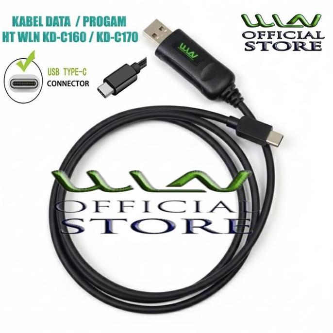Sale Kabel Data Programming Ht Usb Type-C Untuk Ht Wln Kd-C160/C170/C70 Pro