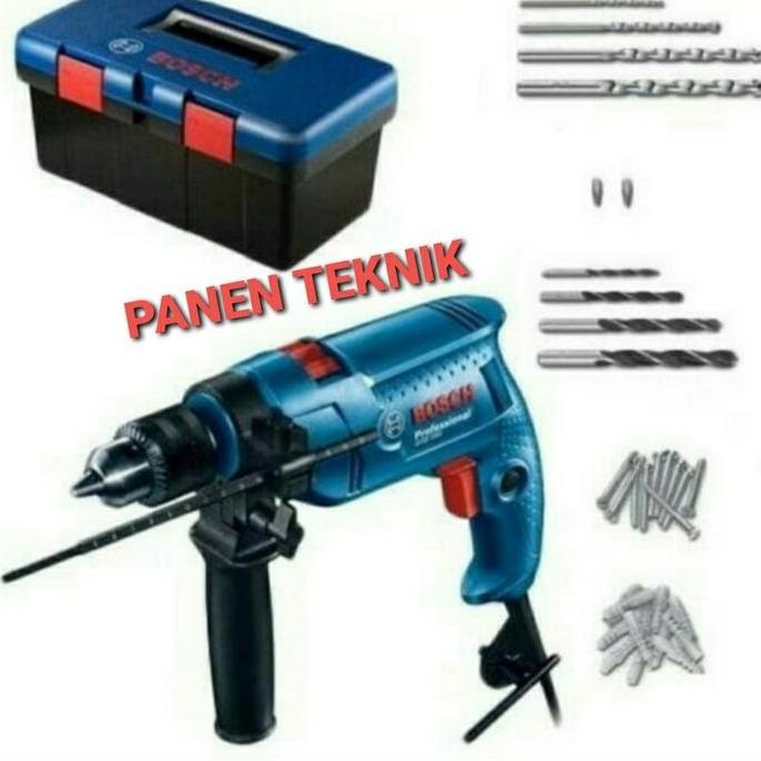 Promo MESIN BOR BOSCH GSB 550 FREEDOM KIT BOR TEMBOK BETON Diskon