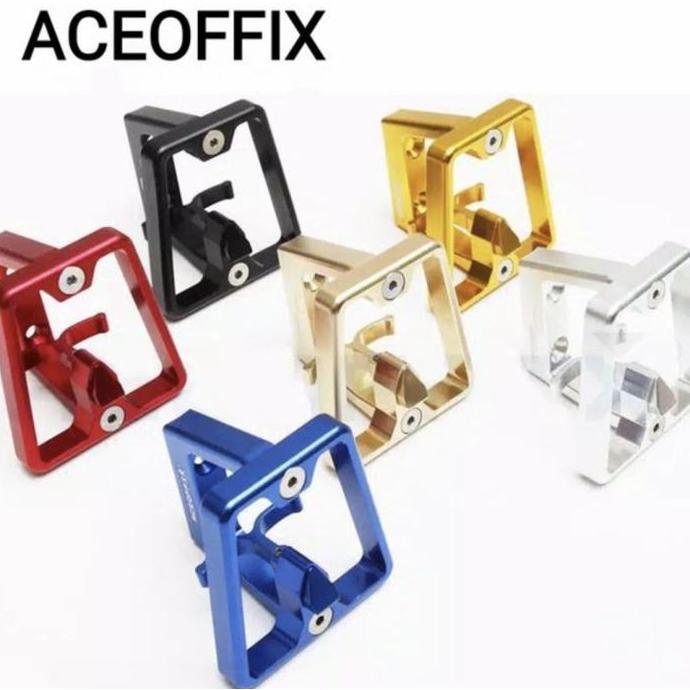 Front Block Aceoffix Alloy Ultra Light Untuk Sepeda Lipat