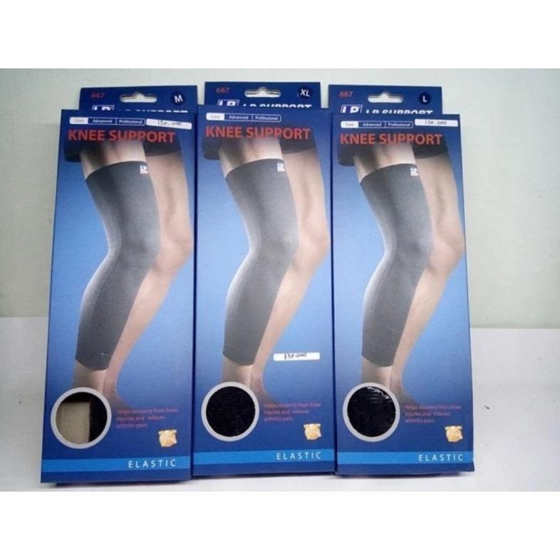 Knee LP Support Panjang Original Deker Lutut Engkel 667 Long Original