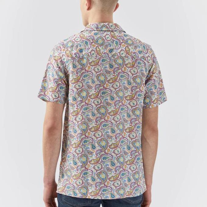 Pretty Green Psychedelic Paisley Shirt Multicolour Orinal