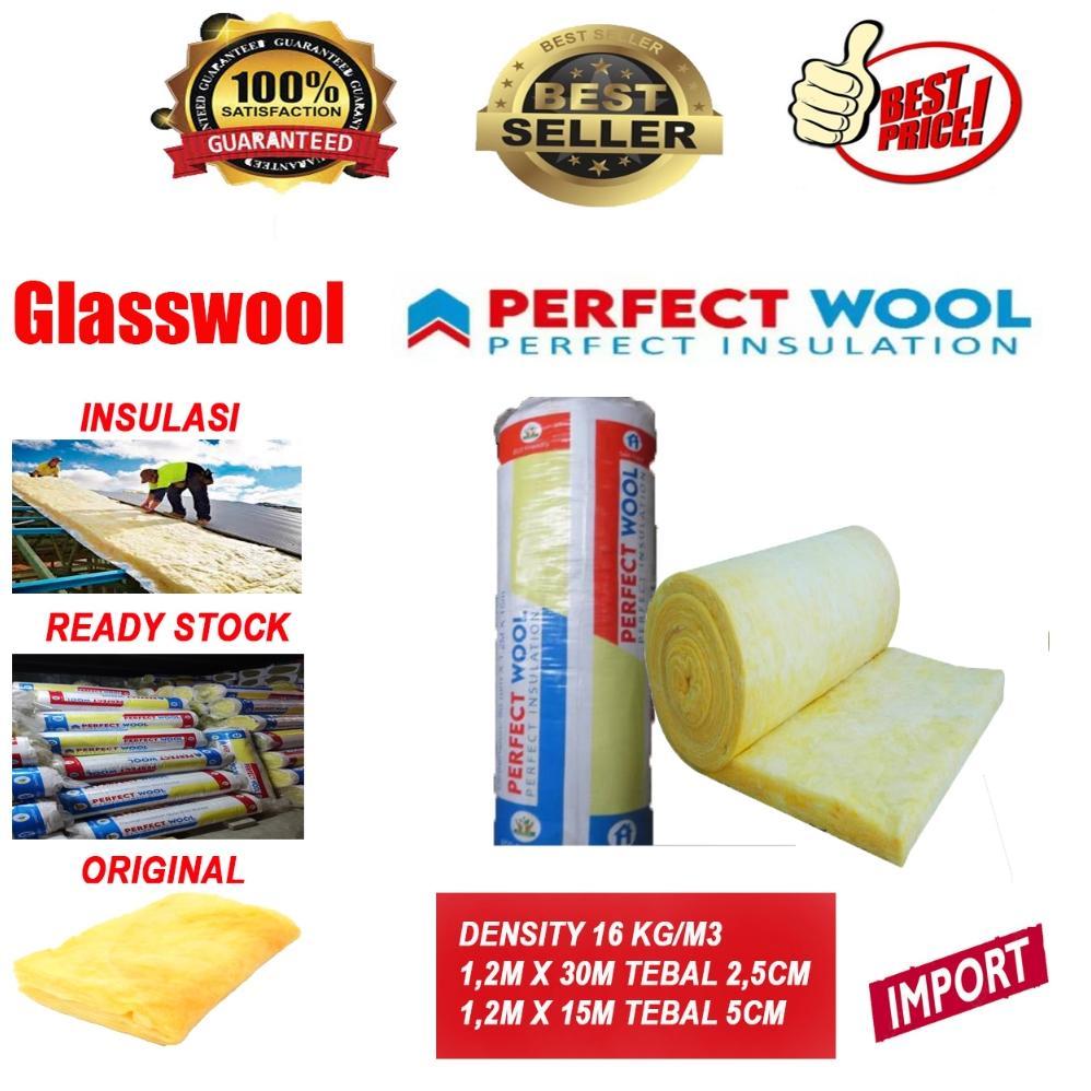 Glasswool Peredam Suara - Glasswool Peredam Panas - Glasswool Atap