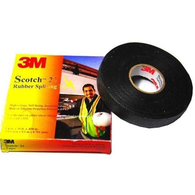 Isolasi 3M Rubber Scotch 23 Isolasi listrik