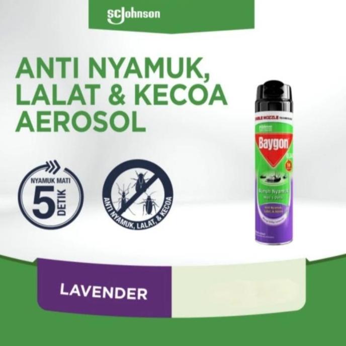 obat nyamuk baygon semprot aerosol silky lavender 450 600 750 spray
