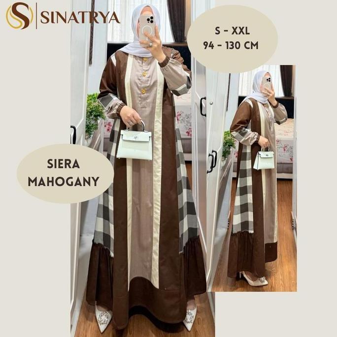Regreg- Siera Series Dress Gamis Cantik Unik Katun Muslim Ada Kantong