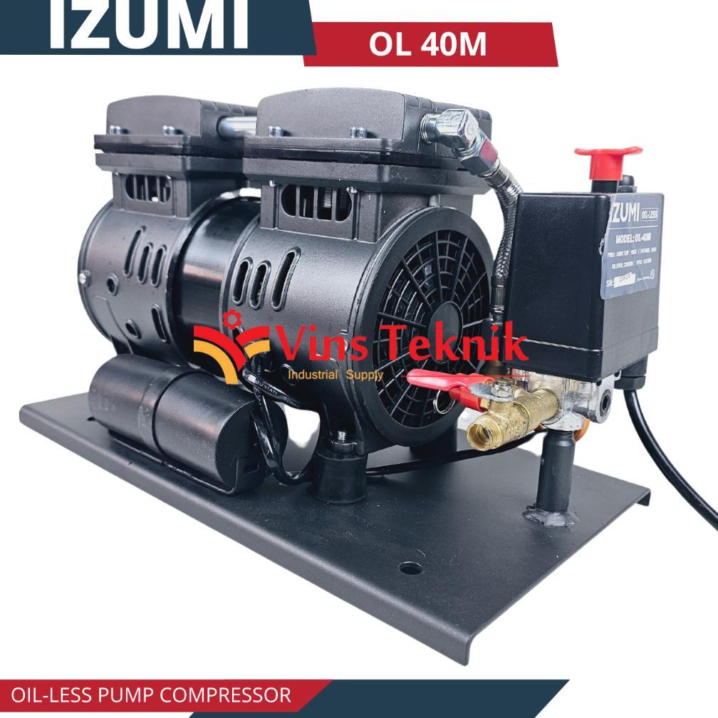 Mesin Pompa Air Oilless OL 40 M Jet Pump Jetpam Kompresor IZUMI OL40M