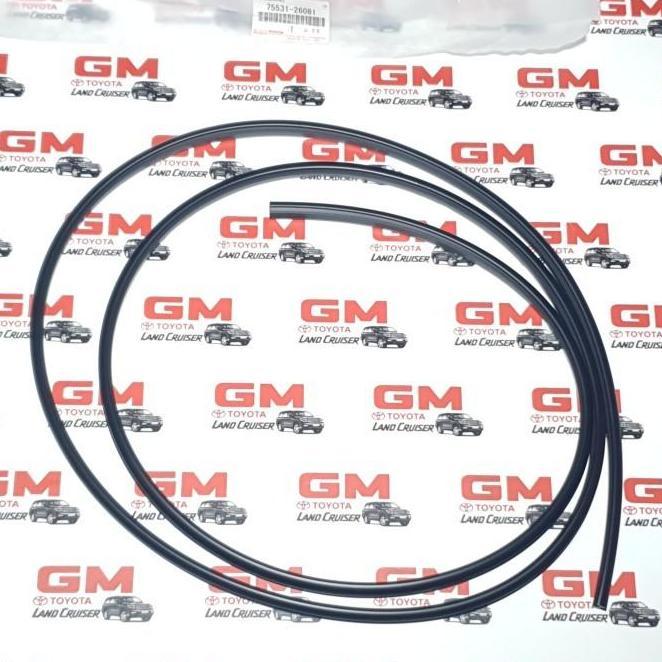 Karet Kaca Depan Hiace Commuter List Kaca Ori Orisinil 75531-26081