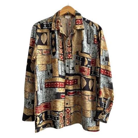 Kemeja retro vintage panjang pria wanita 90 80 an S M L XL XXL 2L 2XL