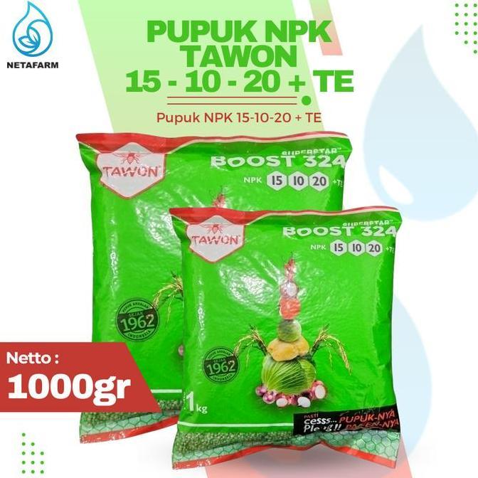 langsung order saja] Pupuk TAWON Boost 324 NPK 15-10-20 - 1 kg
