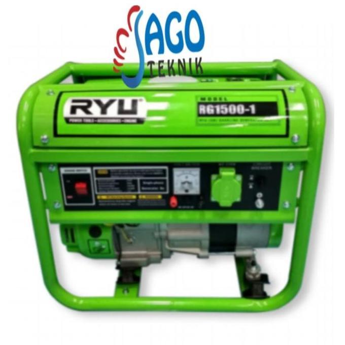 Produk Terbaik] Genset Ryu 1500-1 Generator Bensi