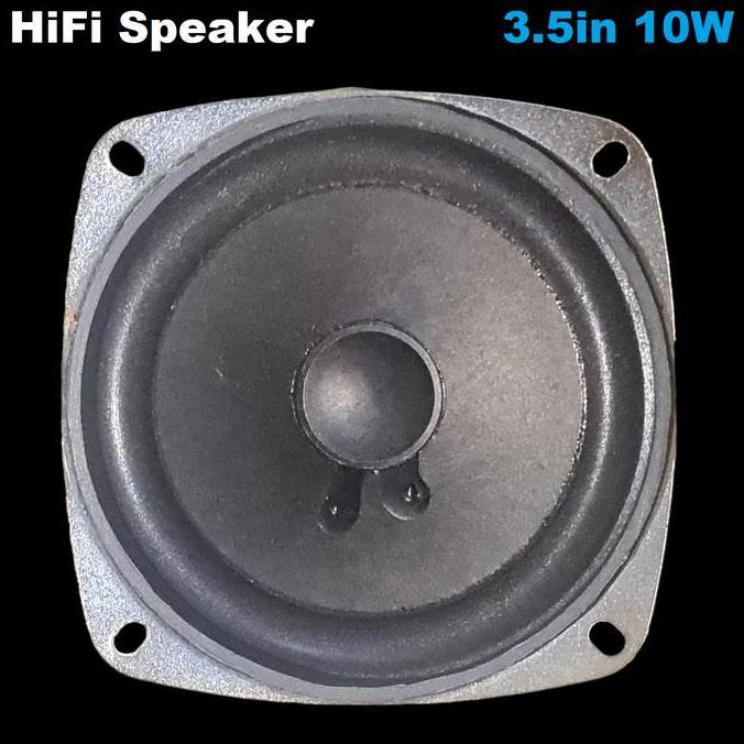 Jdg- Hifi Speaker 3.5 Inch 10W Mid Woofer Balance Natural Bass Clear Vocal