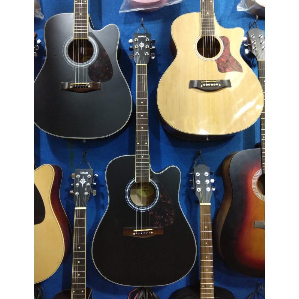 [KHUSUS GOSEND] Gitar Akustik Merk Cole Clark Jumbo Cyprus Trusrod Murah Jakarta