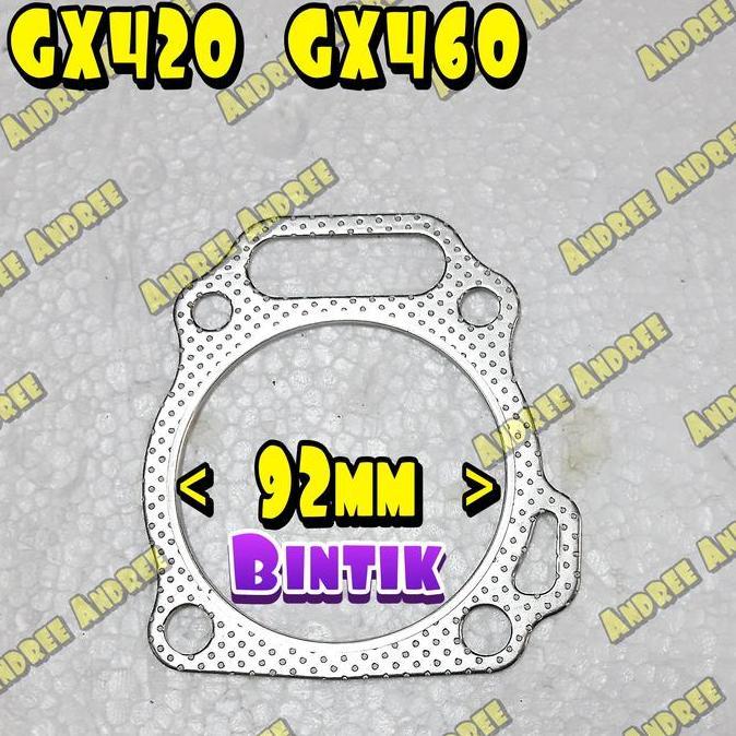 >>>>>] Gasket Cylinder Head Paking Deksel Bintik Honda GX420 GX460 GX 420 460
