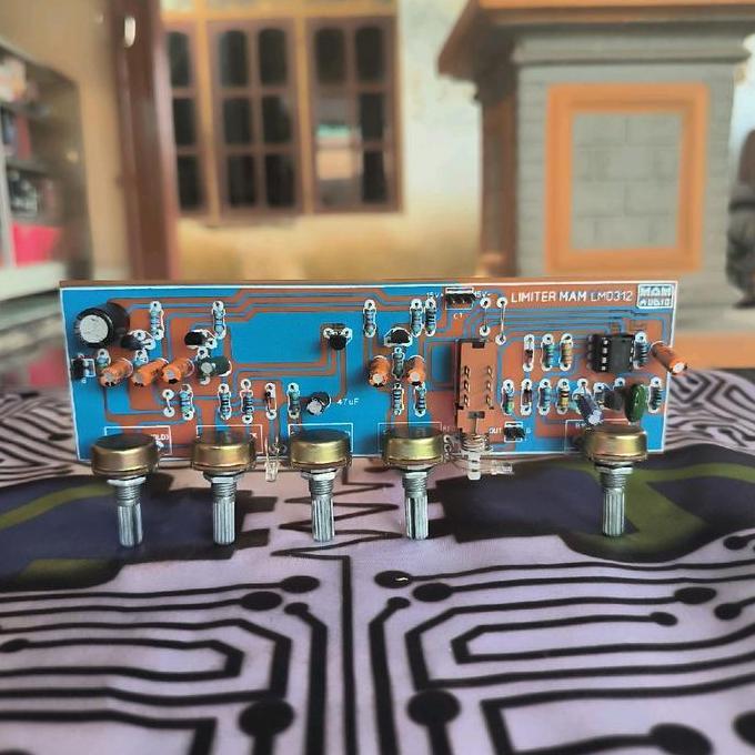 Kit Compressor Limiter + Gate (Membatasi Daya/Watt Pada Amplifier) BARU