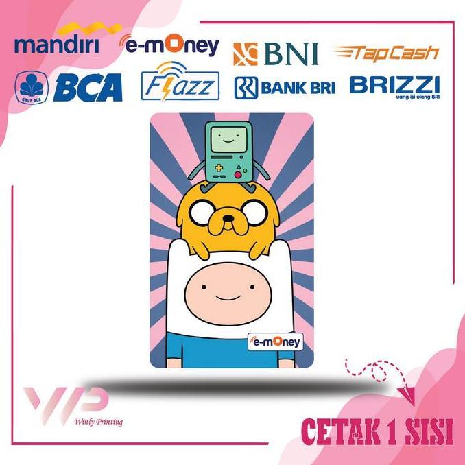 e-money etoll anime adventure time bmo jake finn kartun mandiri flazz bca gen 2 bni tapcash brizzi b