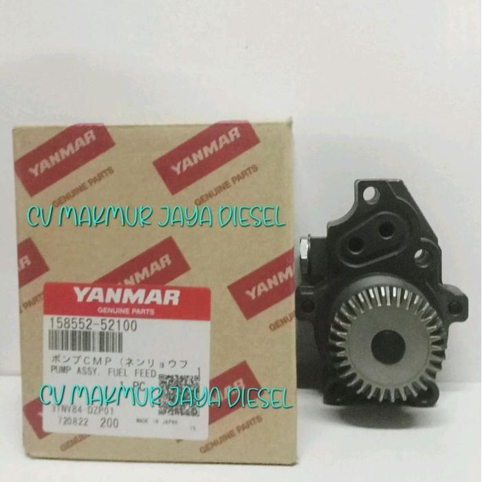 Fuel Feed Pump 4Tnv98 158552-52100 Yanmar Genuine Original Dan Terpercaya