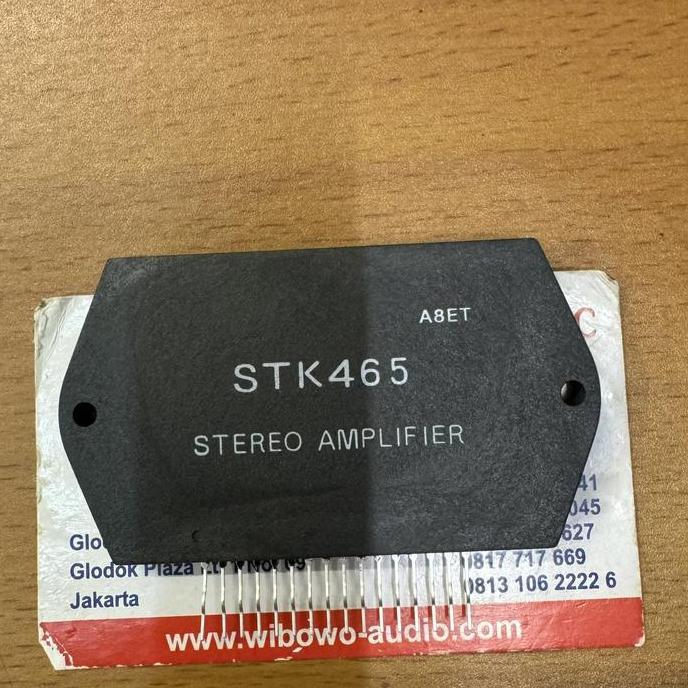 STK465 STEREO AMPLIFIER RRT TERBARU