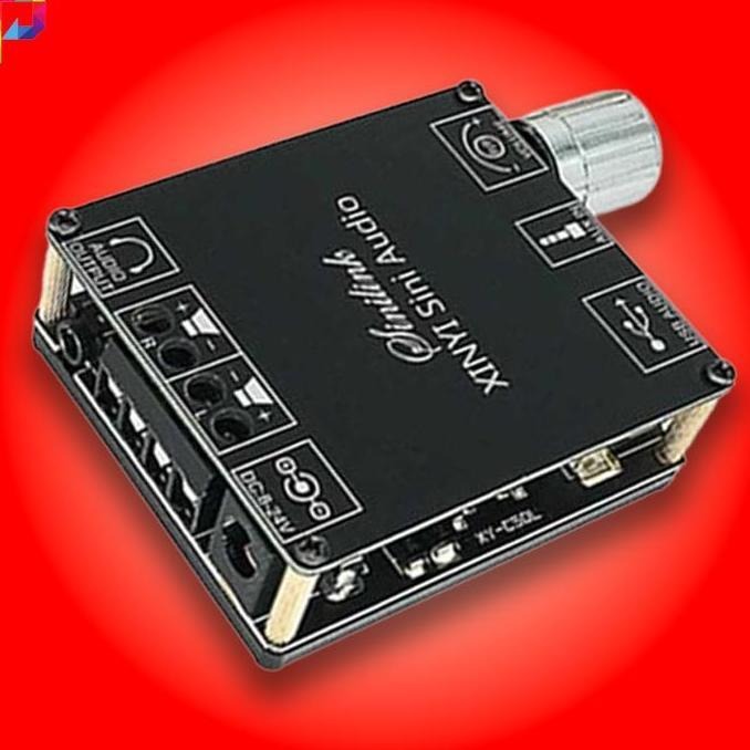 Blutut Bluetooth 5.0 Audio Mini Amplifier Ampli Board ClassD 2x50W RESTOCK