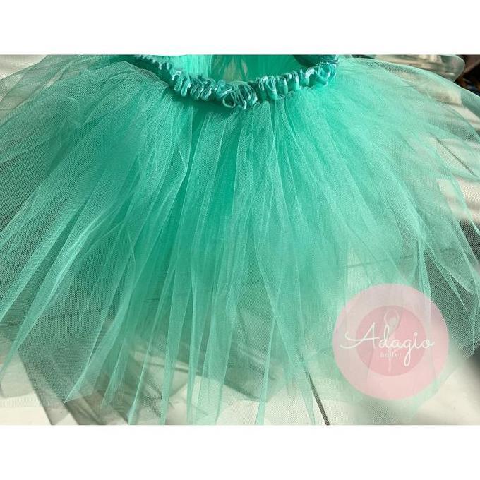 DY100 - TUTU BALET ADAGIO BALLET ANAK - ROK TUTU TULLE TILE MINT
