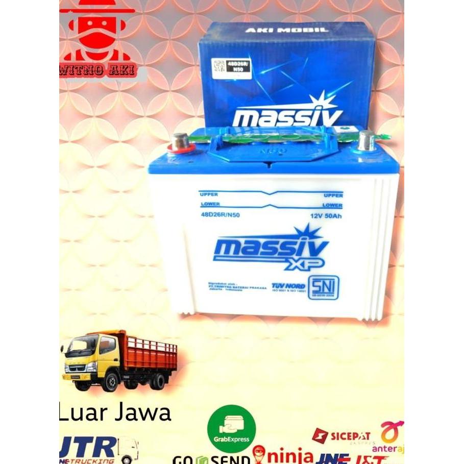 Aki basah mobil colt diesel N50 massiv xp