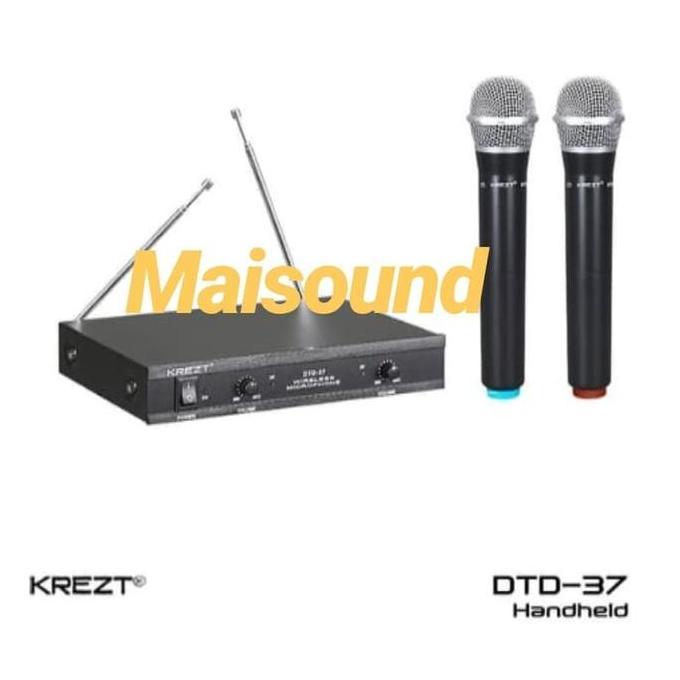 MIC WIRELESS KREZT DTD 37 MICROPHONE HANDHELD ORIGINAL KREZT DTD37
