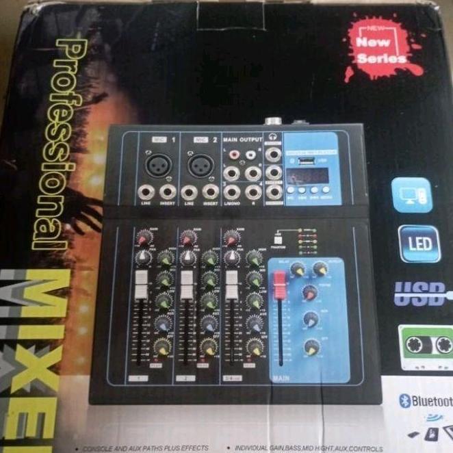 mixer audio morefand 4 channel blutut