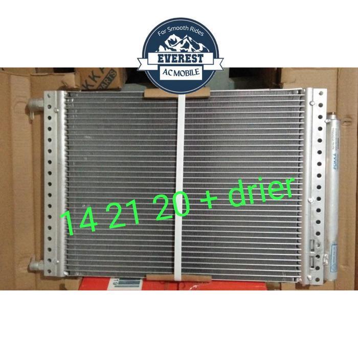 Condensor / Kondensor Ac Universal Multiflow Plus Drier Original Dan Terpercaya