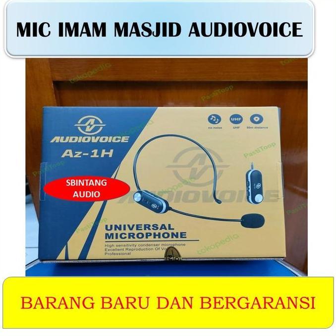 Mic imam masjid headset bando original