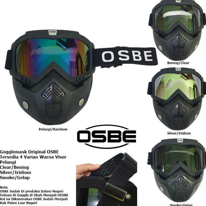 Gogglemask Masker Helm Retro Klasik OSBE Original Shar Raw Jap Style