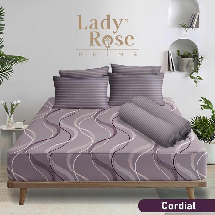 Sleeprm- Sprei Lady Rose Prime " Super King " Tinggi 30Cm Ukuran 200 X 200 From Internal Group
