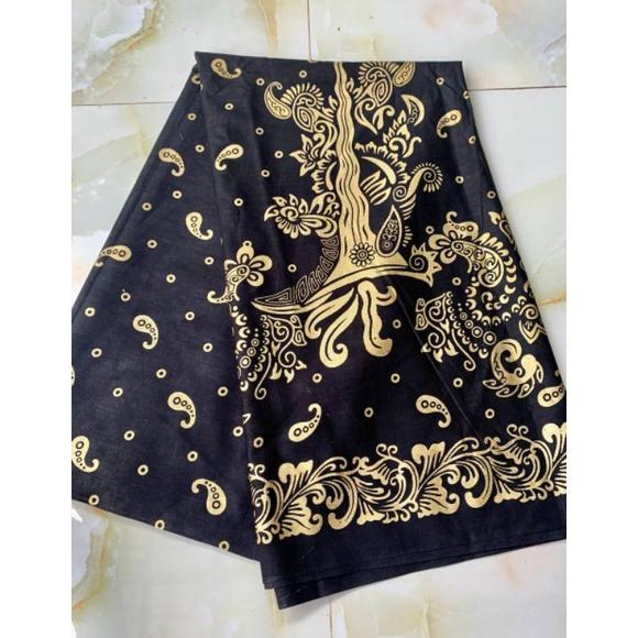 Saless Kain Batik Halus Pekalongan Batik Prada Lapisan Warna Emas Kain Batik Seragam Bridesmaid Sera