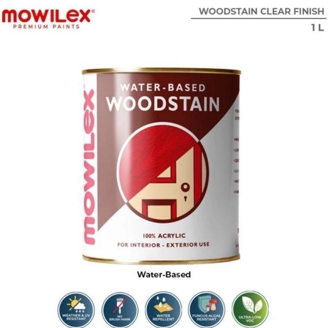 Wrnawrni- Woodstain Mowilex 1 L Clear Finish