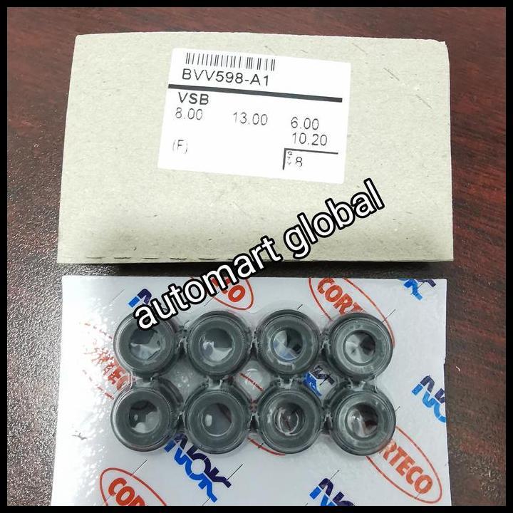 TERBARU OIL SEAL KLEP KIJANG DIESEL 2L 8PC NOK ASLI