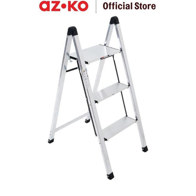 Fixsteps Tangga Lipat Aluminium 3 Steps - Silver