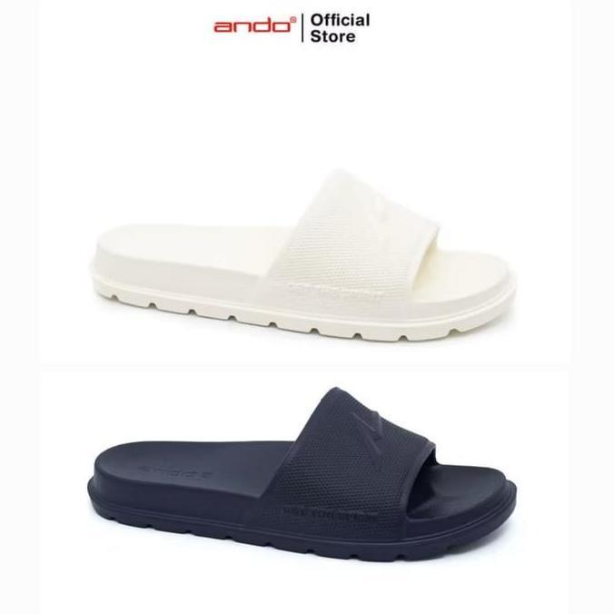 DISKON ANDO BRAVO 02 SANDAL SLIDE PYLON PREMIUM SENDAL SLOP COWOK LAKI