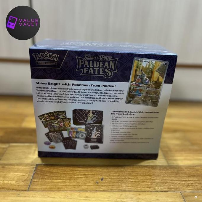 Ready Pokemon TCG English: Paldean fates