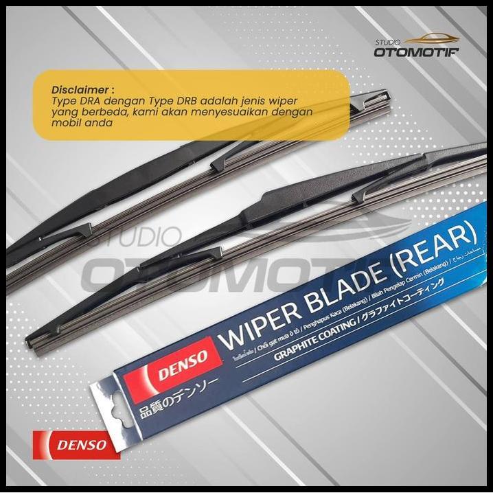TERBARU WIPER BELAKANG AVANZA VELOZ XENIA 2011-2021 14" DENSO DRB REAR WIPER 