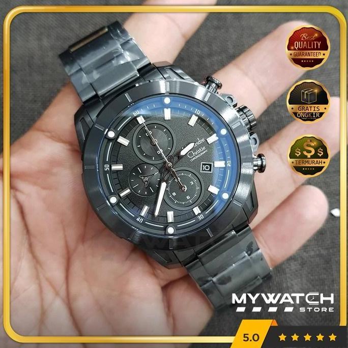 Jam Tangan Pria Alexandre Christie AC 6522 AC6522 Black