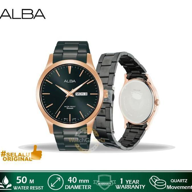 Jam Tangan Pria AJ6122X1 ALBA AJ6122 Orinal