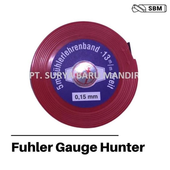 Promo FUHLER GAUGE HUNTER 0.03 MM / FEELER GAUGE / FULLER GAUGE Diskon