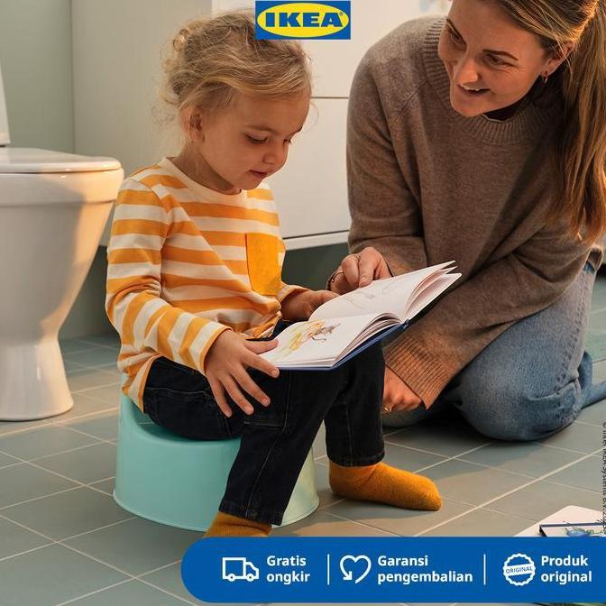 IKEA LILLA Toilet Belajar Anak / Baby Potty Train Toska