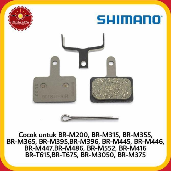 HOT SALE Disc Brake Pad Sepeda SHIMANO BR-M416 Resin Pad BISA GRAB