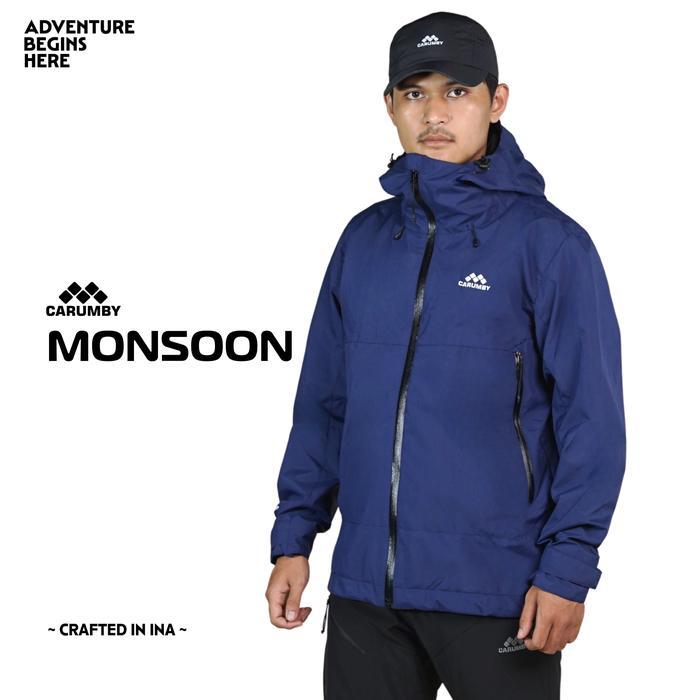 Jaket Gunung Gorpcore Carumby Monsoon Waterproof  New Edition