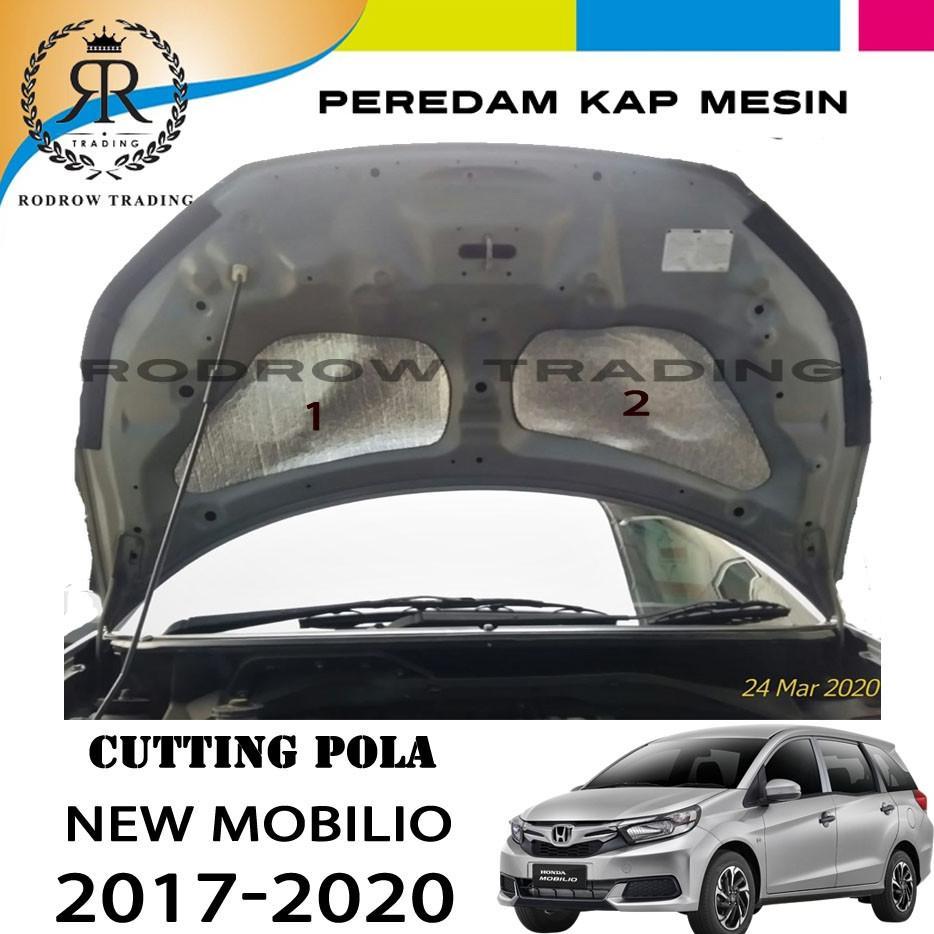 Peredam Panas Kap Mesin Mobil New Mobilio tahun 2017-2020 - Cutting Pola Peredam Kap New Mobilio