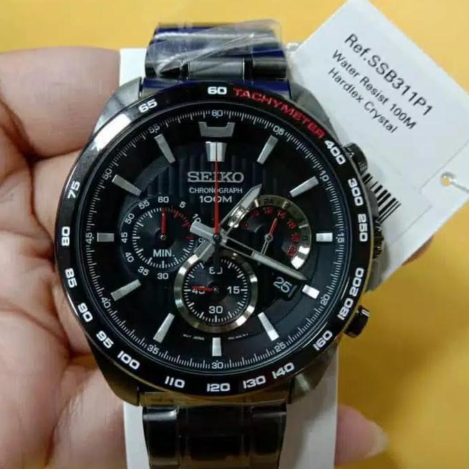 Jam Tangan Pria Seiko Quartz Chronograp
